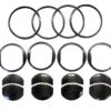 Fit All Lamborghini Murcielago 01-10 Carbon Fiber A/C AC Vent Cover kit (4 Pcs) CF-LBMURCIEGALAC4pc