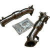 Nissan Skyline GTR R35 09-11 Turbo Down Pipe Resonated DP-GTRR35DPR