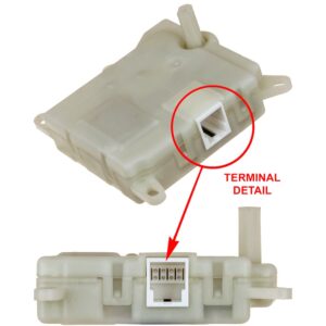 Global Parts Distributors LLC 1712314 gpd HVAC Actuator 1712314