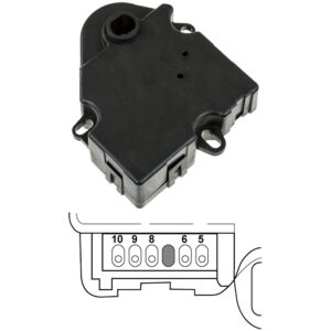 Global Parts Distributors LLC 1712755 gpd HVAC Actuator 1712755