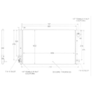 Global Parts Distributors LLC 3020C gpd Condenser 3020C