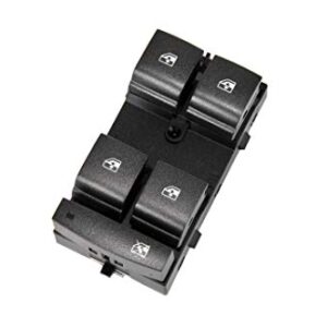 ACDelco 20833003 Dark Argent Metallic Front Driver Side Door Window and Multi-Function Switch