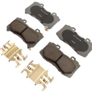 ACDelco 14D1802CHF1 Silver Ceramic Disc Brake Pad