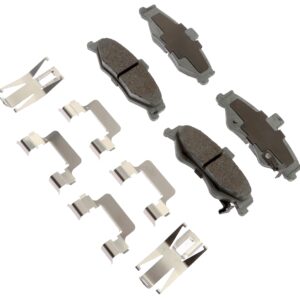 ACDelco 14D750CHF1 Silver Brake Pad