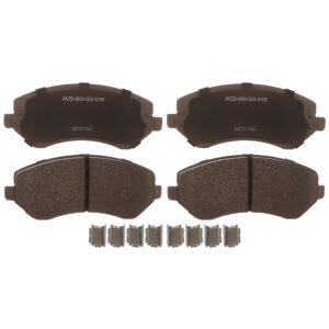 ACDelco 14D856ACHF1 Silver Brake Pad