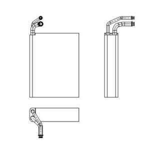 TYC Products 97126 A/C Evaporator