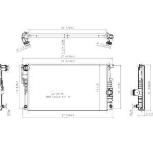 TYC Products 13394 Radiator Assemb