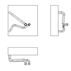 TYC Products 97113 A/C Evaporator