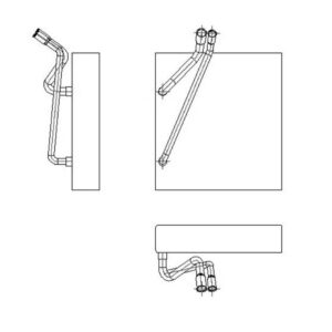 TYC Products 97144 A/C Evaporator