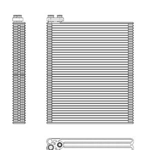 TYC Products 97135 A/C Evaporator