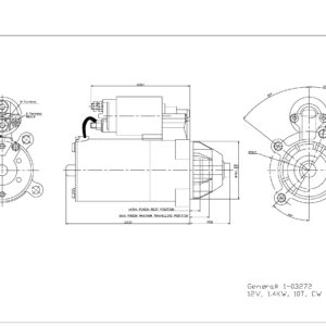 TYC Products 1-03272 Starter Motor