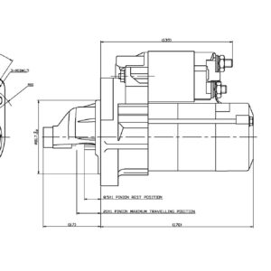 TYC Products 1-17949 Starter Motor