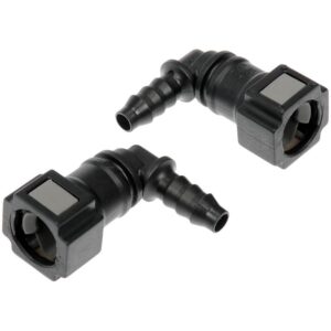 DORMAN 800-186 Quick Connector 5/16 In.S To 6mm Nylon 90