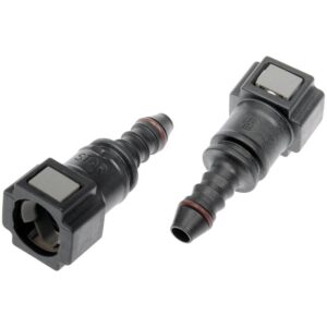 DORMAN 800-188 Quick Connector 5/16 In. Steel TO 6mm Nylon 180 with O ring