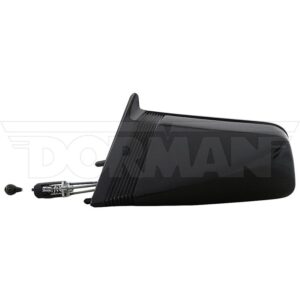 DORMAN 955-127 Side View Mirror - Left, Cable Controlled Black