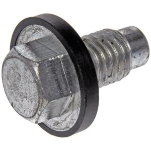 DORMAN 090-059 Oil Drain Plug Pilot Point Molded Gasket M12-1.75, Head Size 15Mm