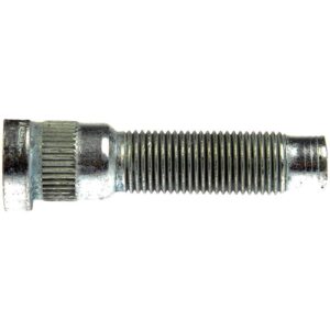 DORMAN 610-480 1/2-20 Serrated Wheel Stud With Clip Head - .619 In. Knurl, 2.24 In. Length