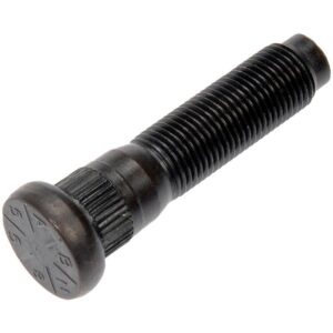 DORMAN 610-558 9/16-18 Serrated Wheel Stud - 0.650 In. Knurl, 2.5 In. Length