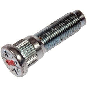DORMAN 610-569 1/2-20 Serrated Wheel Stud - 0.627 In. Knurl, 1.9 In. Length