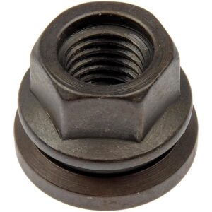 DORMAN 611-196 Wheel Nut M14-2.0 Flanged Flat Face - 21mm Hex, 22.6mm Length