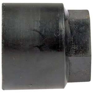 DORMAN 611-614 Black Wheel Nut Cover M27-2.0, Hex 22mm