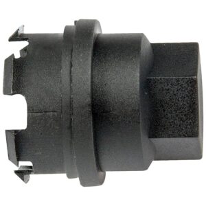 DORMAN 611-617 Black Wheel Nut Cover M24-2.0, Hex 19mm
