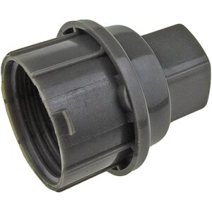 DORMAN 611-637 Grey Wheel Nut Cover M24-2.0 Mod, Hex 3/4 In.
