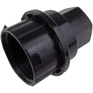 DORMAN 611-641 Black Wheel Nut Cover M24-2.0 Mod, Hex 3/4 In.
