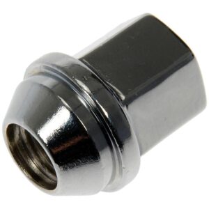 DORMAN 611-934 Wheel Nut M14-1.5 Flat Top Nut - 22 mm Hex Size, 36 mm Length