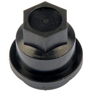 DORMAN 711-021 Black Wheel Nut Cover M24-2.0