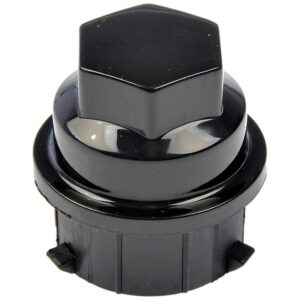 DORMAN 711-022 Black Wheel Nut Cover M24-2.0