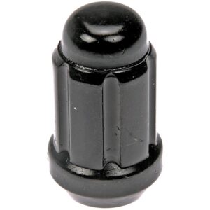 DORMAN 711-256 Black Chrome Spline Drive Lock Set 1/2-20