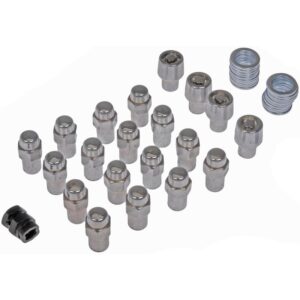 DORMAN 711-348 Chrome Std. Mag 2-Pc M12-1.50