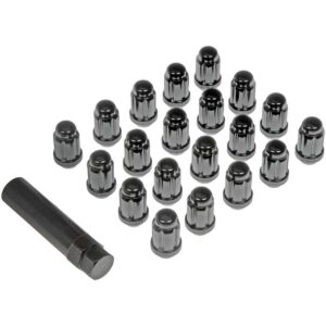 DORMAN 711-656 Black Chrome Spline Drive Lock Set M14-1.50