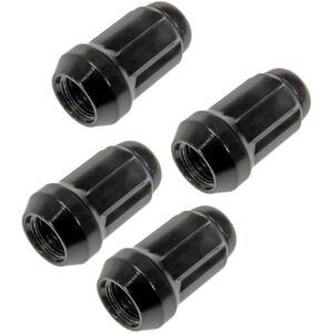 DORMAN 712-315C Matte Black Spline Drive Lock Set M12-1.50