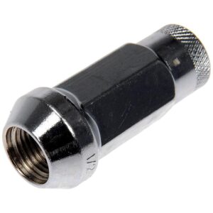 DORMAN 713-285 Chrome Open End Knurled Wheel Nuts