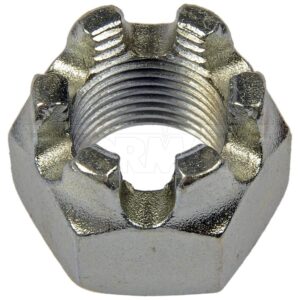 DORMAN 814-066 Hex Nut-Castellated-Thread Size 5/8-18, Height 15/16 In.