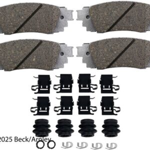 BECK/ARNLEY 085-7079 PREM ASM PADS W HDWR