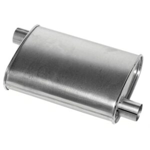 Walker Exhaust 17614 Installer Turbo Universal Exhaust Muffler 2.25" Inlet (ID) 2.25" Outlet (ID)