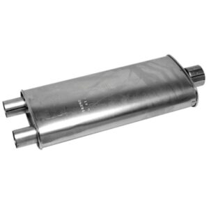 Walker Exhaust 18202 SoundFX Direct Fit Exhaust Muffler 3" Inlet (ID) 2.25" Outlet (ID)