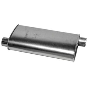 Walker Exhaust 18339 SoundFX Direct Fit Exhaust Muffler 2.5" Inlet (ID) 2.5" Outlet (ID)