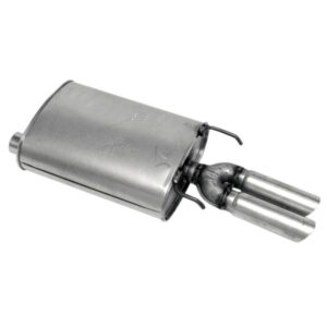 Walker Exhaust 18820 SoundFX Direct Fit Exhaust Muffler 2" Inlet (ID) 2.25" Outlet (OD)
