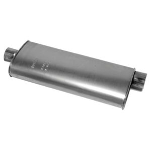 Walker Exhaust 21054 Quiet-Flow SS Direct Fit Exhaust Muffler 3" Inlet (ID) 3" Outlet (ID)