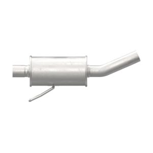 Walker Exhaust 21232 Exhaust Resonator and Pipe Assembly 2" Inlet (ID) 2" Outlet (OD)
