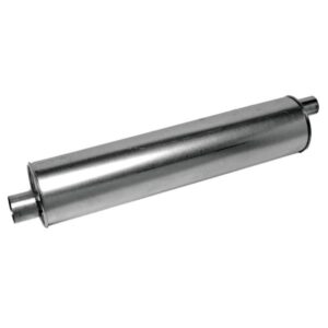 Walker Exhaust 21259 Quiet-Flow SS Direct Fit Exhaust Muffler 2.5" Inlet (ID) 2.125" Outlet (OD)