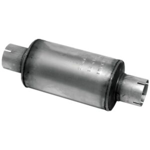 Walker Exhaust 21467 Heavy Duty Direct Fit Exhaust Muffler 3.5" Inlet (ID) 3.5" Outlet (ID)