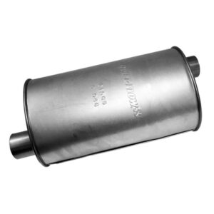 Walker Exhaust 21565 Quiet-Flow SS Direct Fit Exhaust Muffler 2.5" Inlet (ID) 2.25" Outlet (ID)