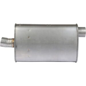Walker Exhaust 22075 Quiet-Flow SS Direct Fit Exhaust Muffler 2.5" Inlet (OD) 2.5" Outlet (ID)