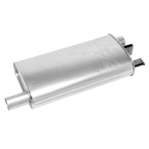Walker Exhaust 22105 Quiet-Flow SS Direct Fit Exhaust Muffler 2" Inlet (ID) 2" Outlet (ID)