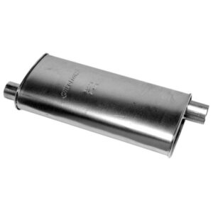Walker Exhaust 22512 Quiet-Flow SS Direct Fit Exhaust Muffler 2.5" Inlet (ID) 2.25" Outlet (ID)